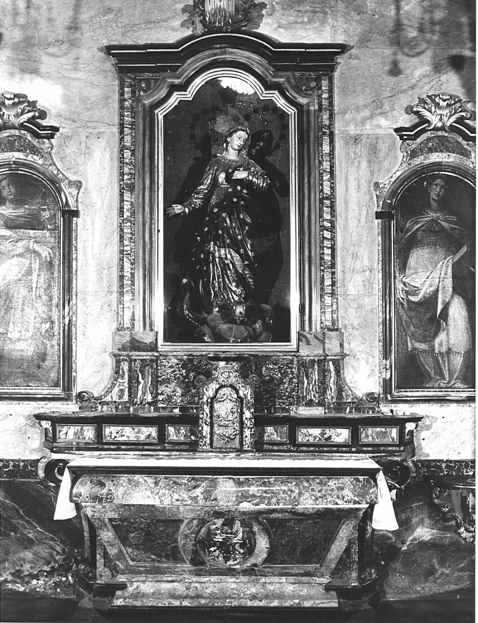 altare, opera isolata - bottega lombarda (secc. XVIII/ XIX)