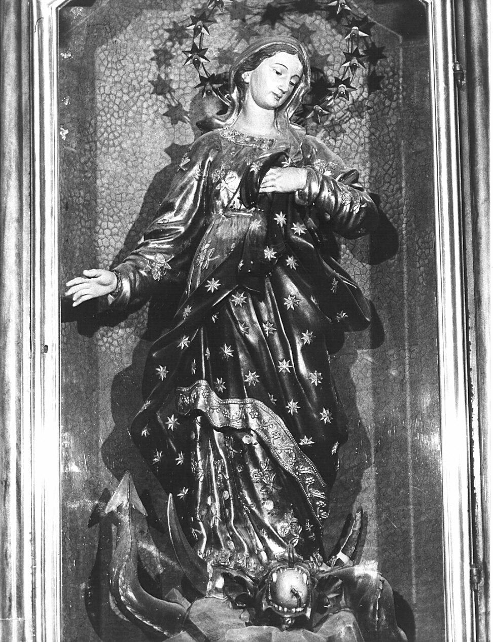 Madonna Immacolata (statua, opera isolata) - bottega lombarda (sec. XVIII)
