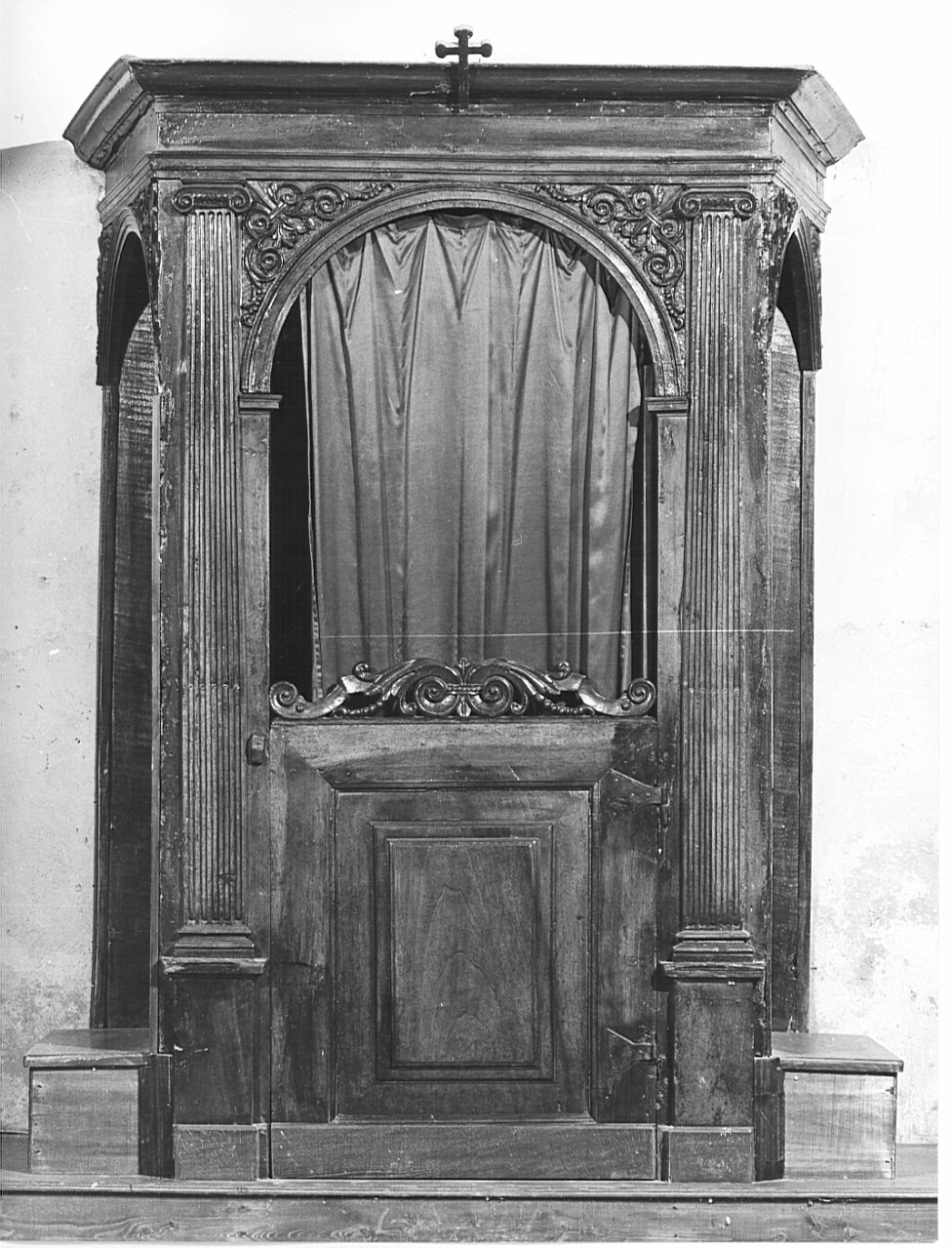 confessionale, opera isolata - bottega lombarda (sec. XIX)