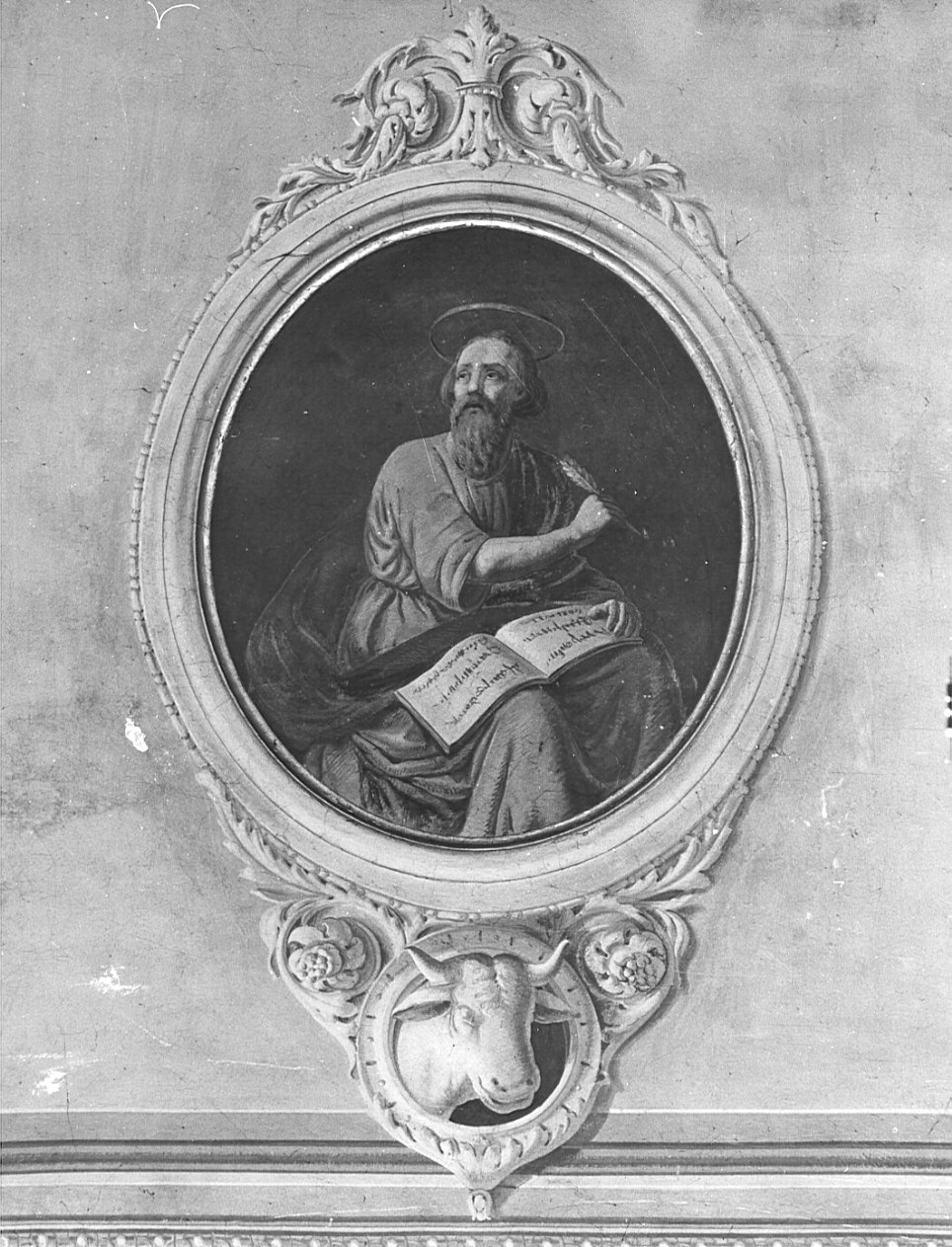 San Luca (dipinto, elemento d'insieme) di Toscani Giuseppe (sec. XIX)
