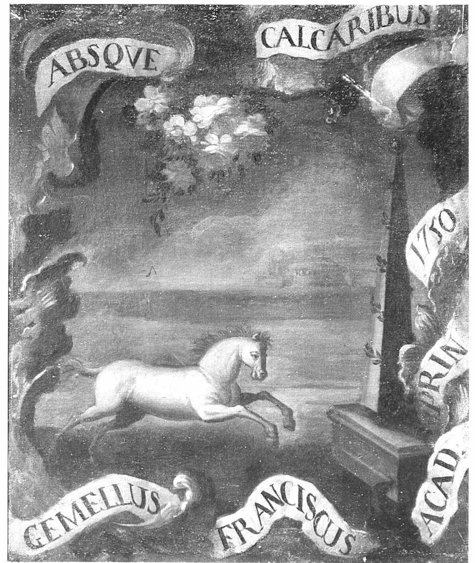 cavallo (dipinto, opera isolata) - ambito lombardo (sec. XVIII)