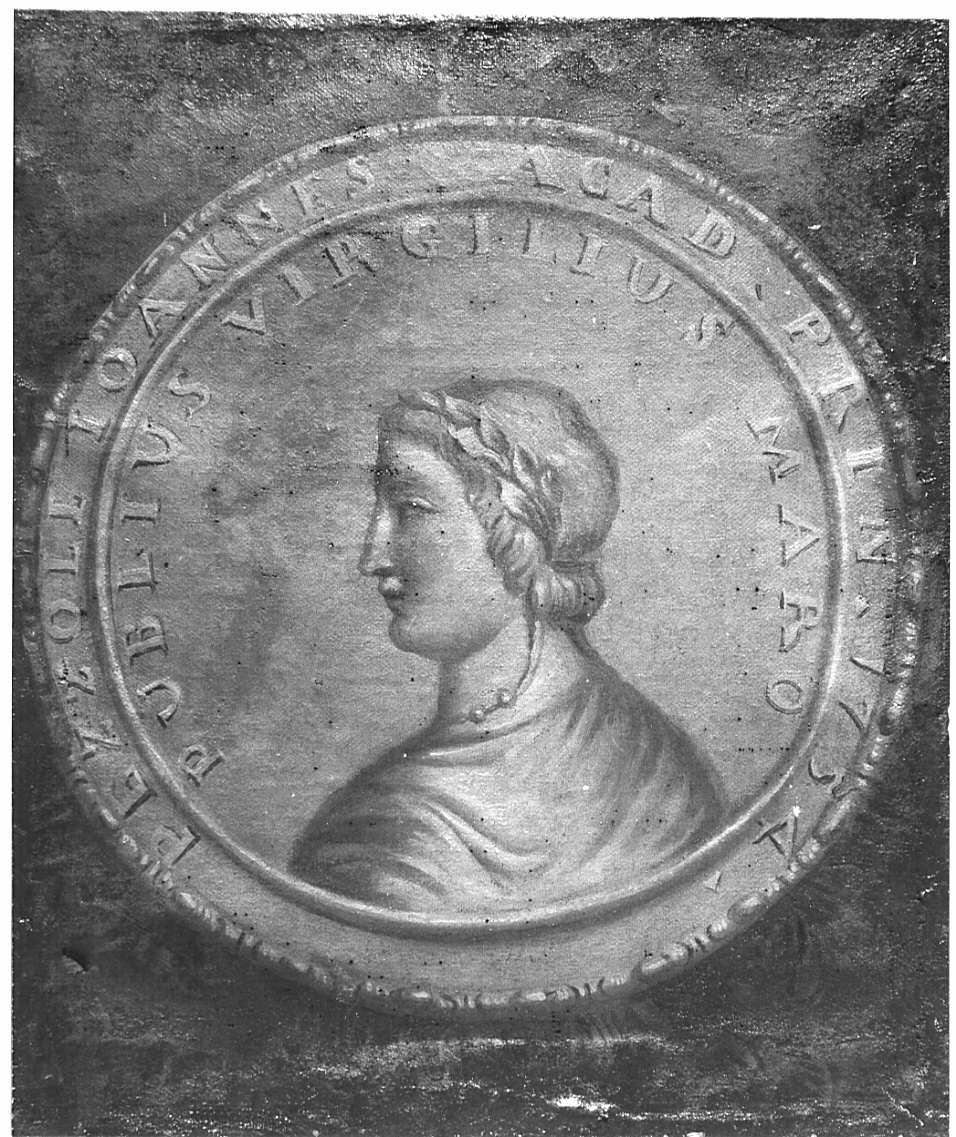 ritratto di Virgilio (dipinto, opera isolata) - ambito lombardo (sec. XVIII)