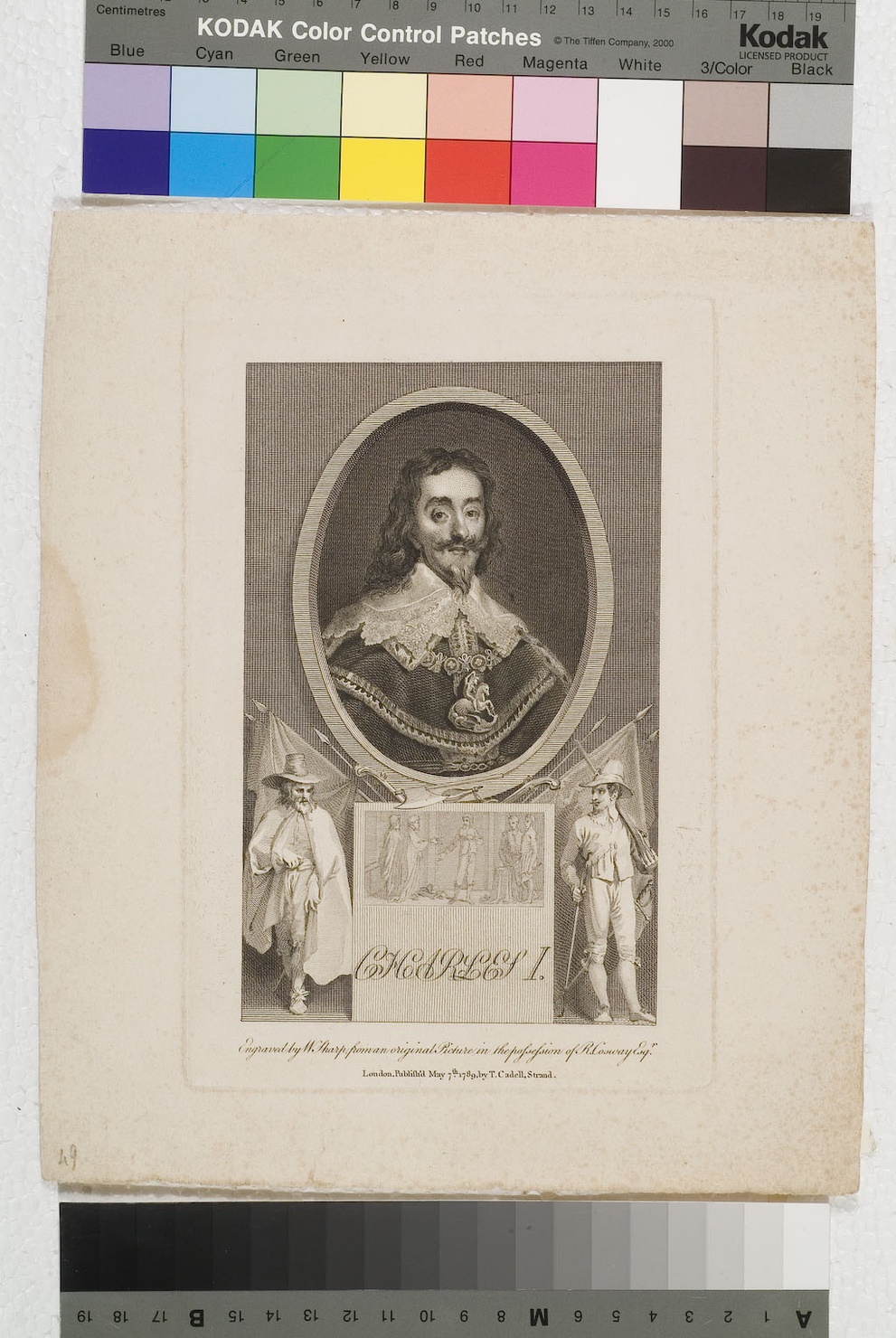 ritratto d'uomo (stampa) di Cosway Richard (sec. XVIII)