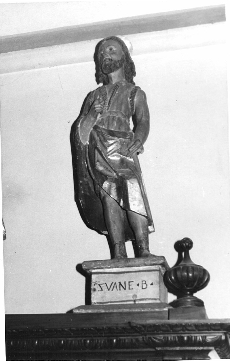 San Gaudenzio/ San Giovanni Battista (statua, coppia) - bottega veneta (sec. XVI)