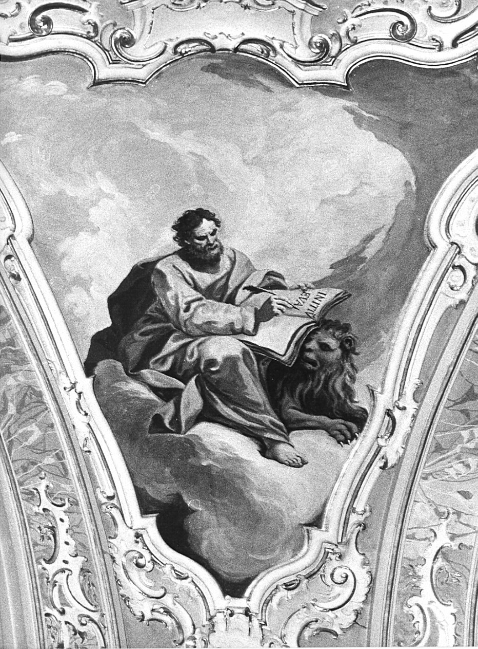 San Marco Evangelista (dipinto, opera isolata) di Savanni Francesco (attribuito) (seconda metà sec. XVIII)
