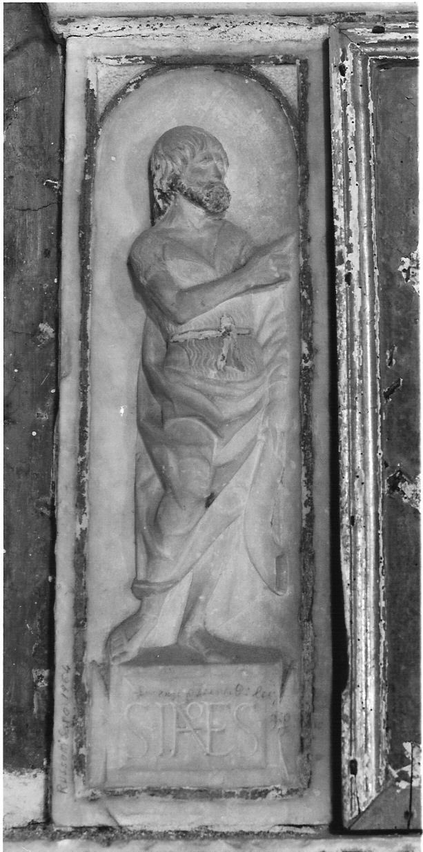 San Giovanni Battista (rilievo) - ambito lombardo (ultimo quarto, inizio sec. XV, sec. XVI)
