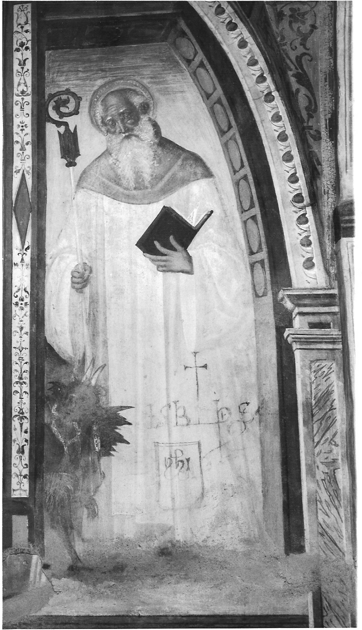 San Bernardo da Chiaravalle (dipinto) di De Magistris Sigismondo (sec. XVI)