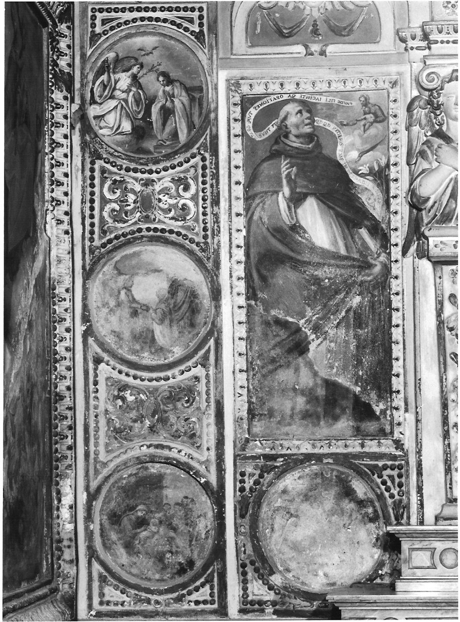 Annunciazione/ Visitazione/ Natività di Gesù/ Presentazione di Gesù al tempio (dipinto) di Della Rovere Giovanni Mauro detto Fiammenghino (attribuito) (sec. XVII)