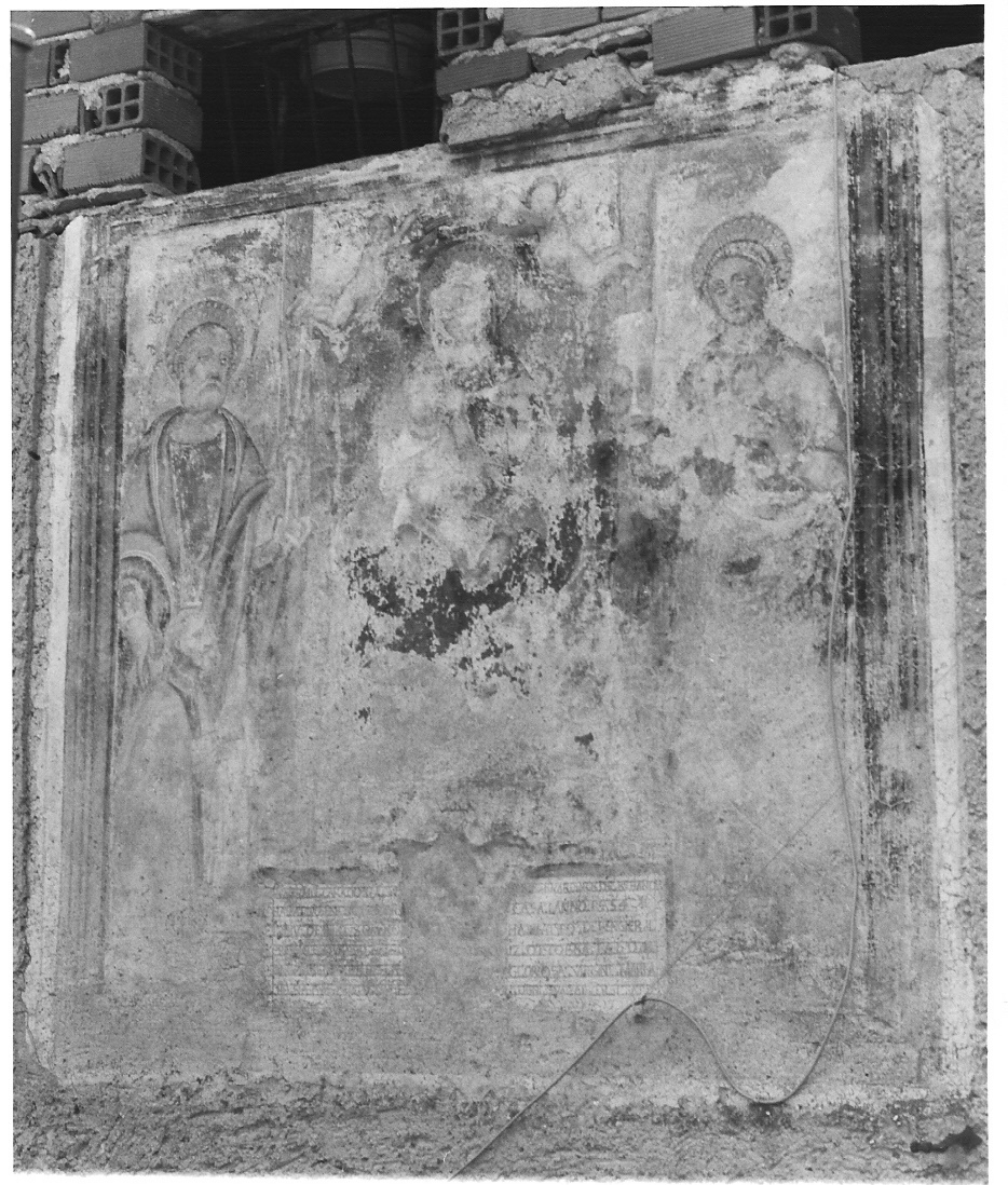 Madonna in trono con Bambino e Santi (dipinto) - ambito lombardo (sec. XVI)