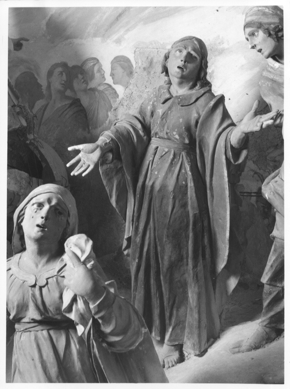 San Giovanni Battista (statua, ciclo) di Silva Agostino (sec. XVII)