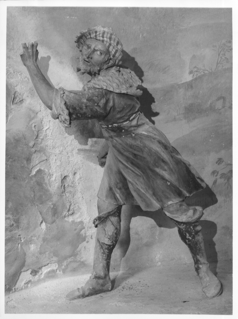 soldato in fuga (statua, ciclo) di Silva Agostino (sec. XVII)