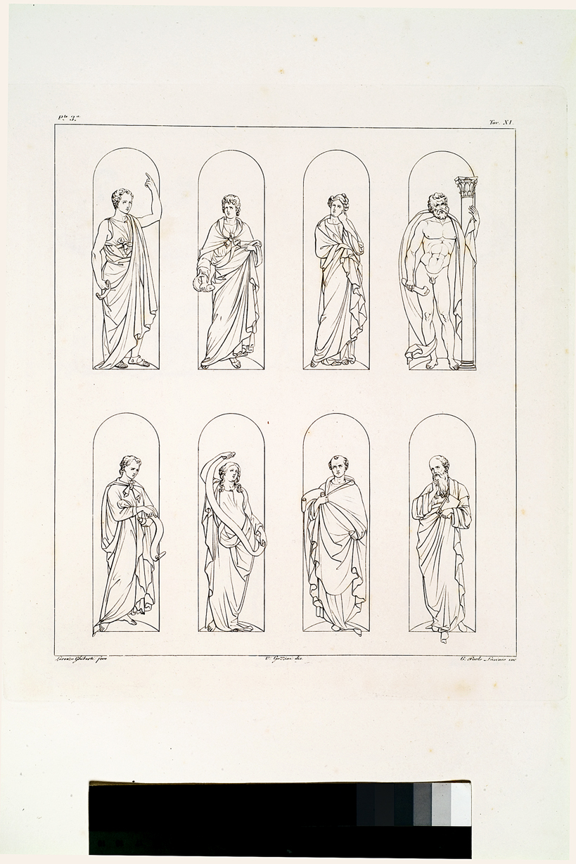 profeti (stampa, serie) di Gozzini Vincenzo, Lasinio Giovanni Paolo, Ghiberti Lorenzo (primo quarto sec. XIX)