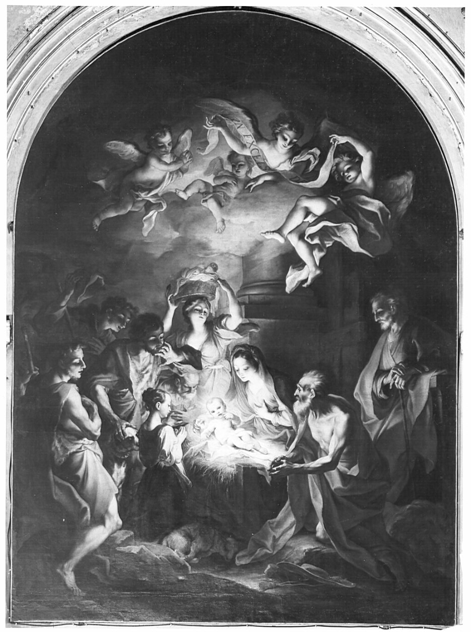 adorazione dei pastori (dipinto, opera isolata) di Legnani Stefano Maria detto Legnanino (fine/inizio secc. XVII/ XVIII)