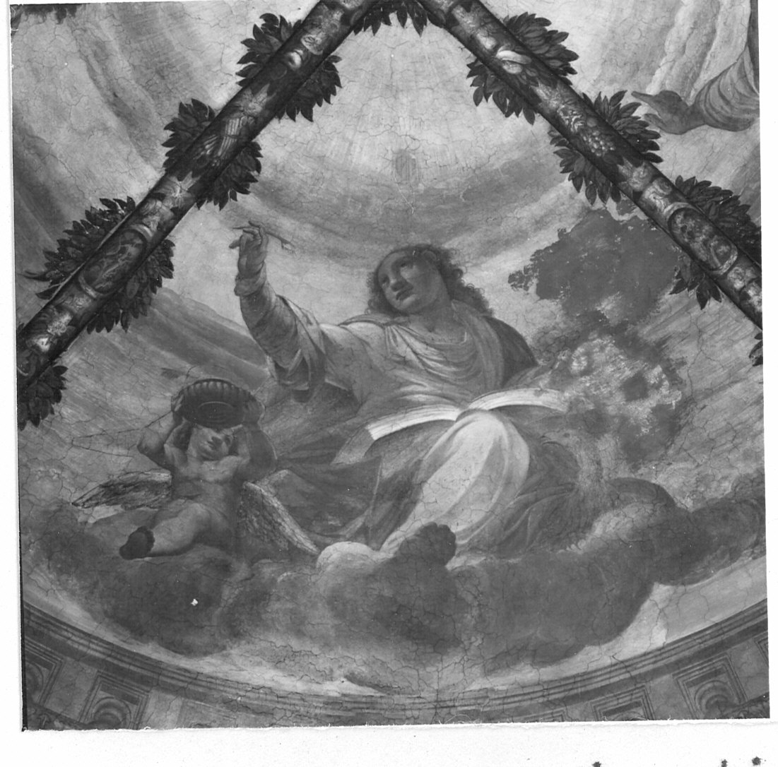 San Giovanni Evangelista (?) (dipinto, elemento d'insieme) di Roverio Bartolomeo detto Genovesino (primo quarto sec. XVII)