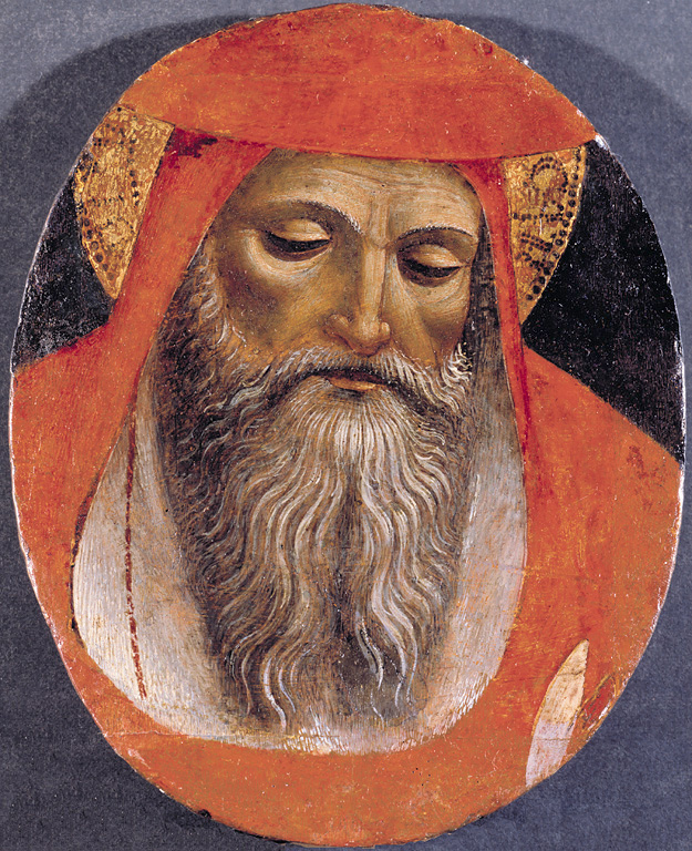 Testa di San Gerolamo, San Girolamo (dipinto, frammento) di Bevilacqua Giovanni Ambrogio detto Liberale (secc. XV/ XVI)