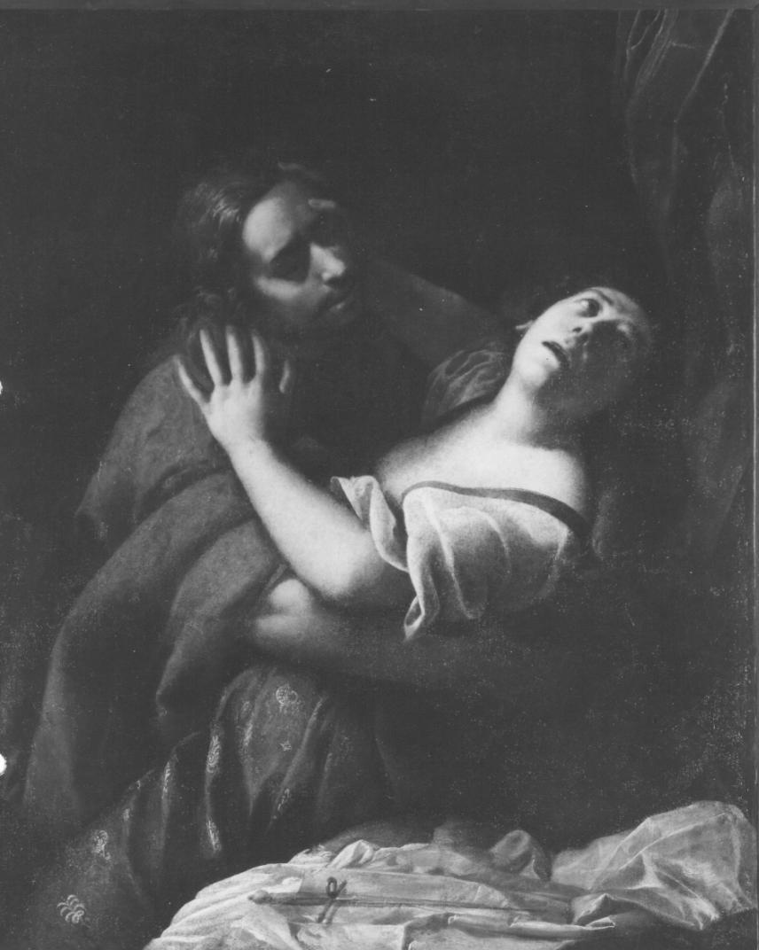 Tarquinio e Lucrezia, Tarquinio e Lucrezia (dipinto, opera isolata) di Del Cairo Francesco detto Cavaliere del Cairo (sec. XVII)