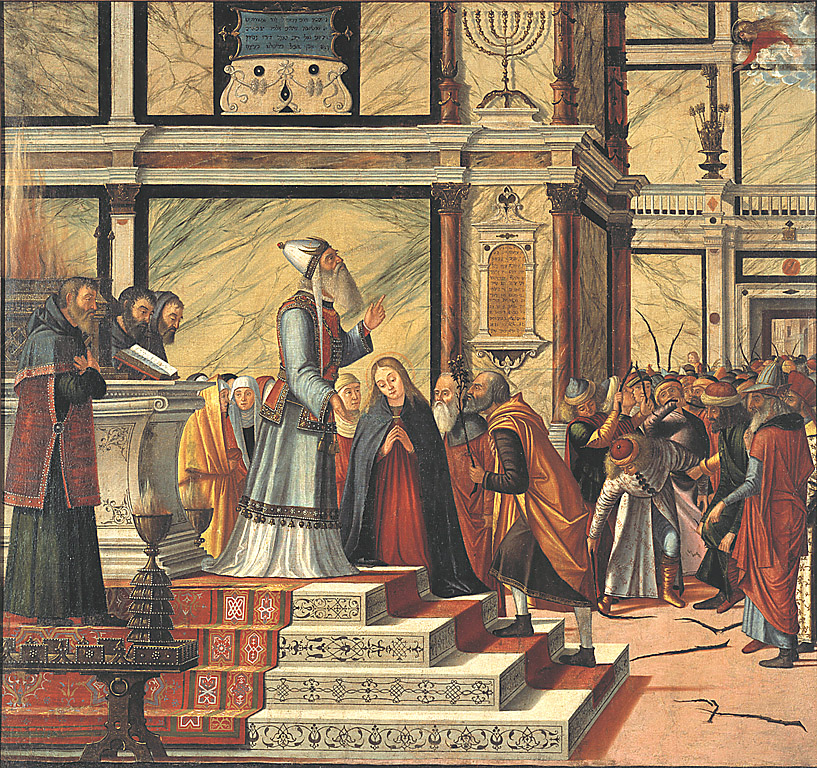 Sposalizio della Vergine, Sposalizio di Maria Vergine (dipinto, ciclo) di Carpaccio Vittore (sec. XVI)