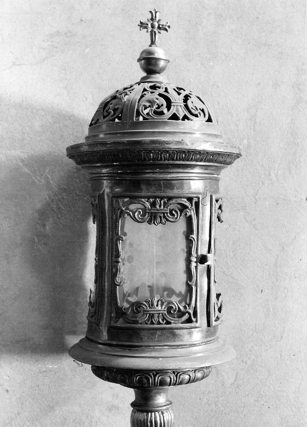 lanterna processionale, coppia - bottega lombarda (sec. XIX)