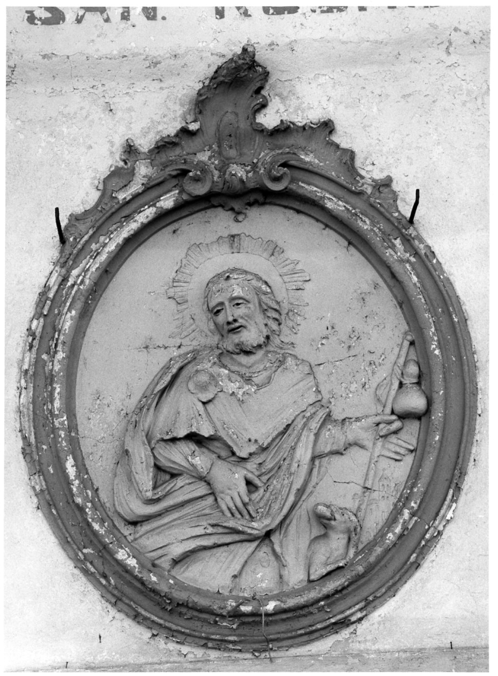 San Rocco (rilievo, opera isolata) - bottega lombarda (sec. XVIII)
