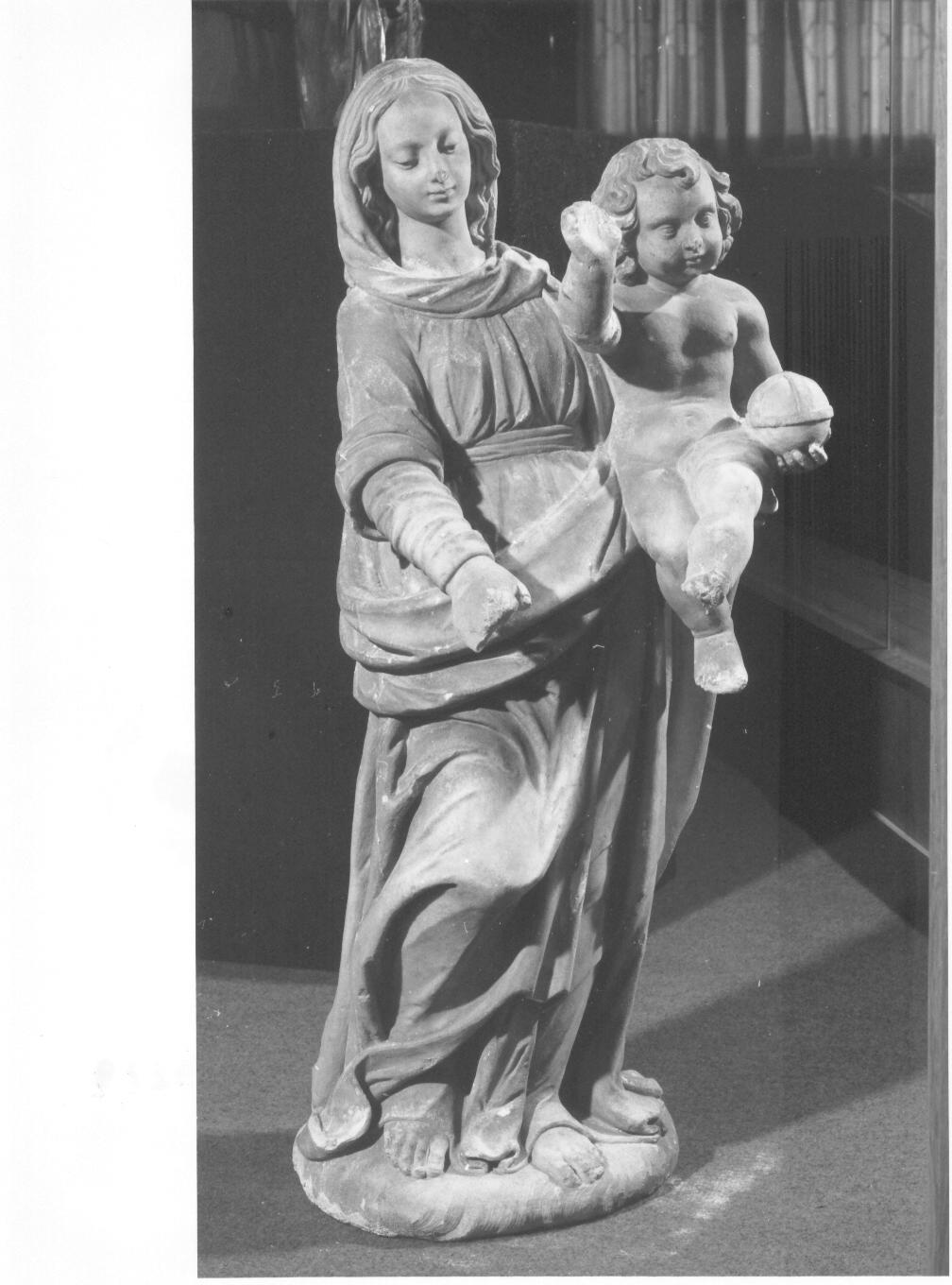 Madonna con Bambino (statua, opera isolata) - bottega intelvese (fine sec. XVI)
