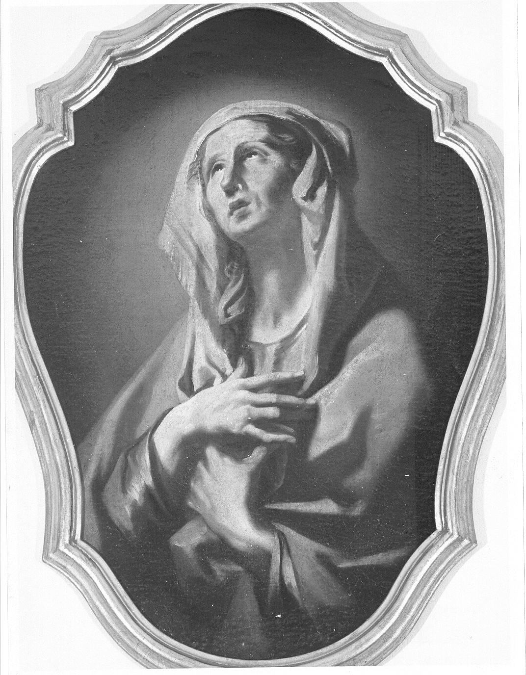 Madonna Addolorata (dipinto, opera isolata) di Carloni Carlo Innocenzo (attribuito) (sec. XVIII)