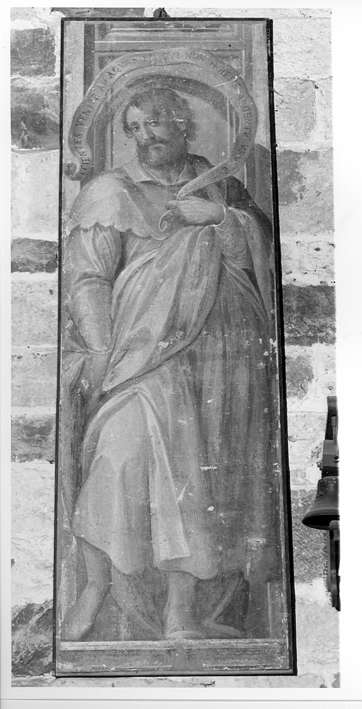 profeta (dipinto murale) di Della Rovere Giovanni Mauro detto Fiammenghino (sec. XVII)