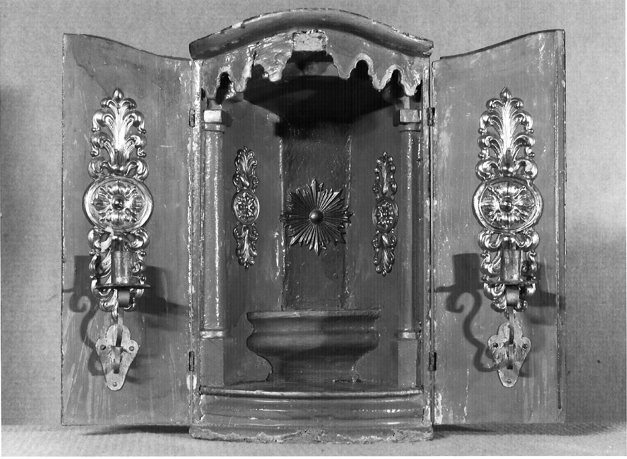 tabernacolo portatile, opera isolata - bottega lombarda (sec. XIX)