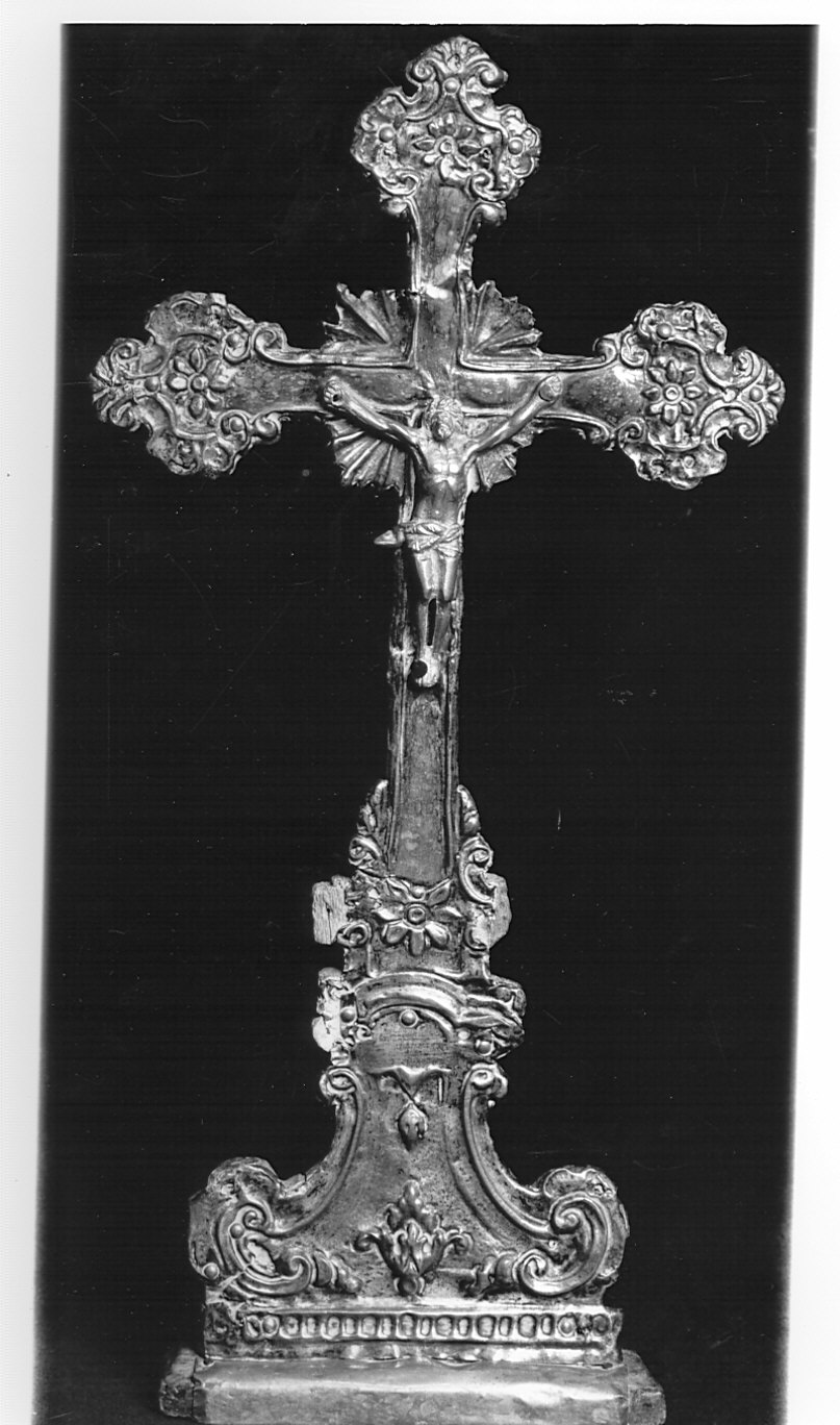 croce d'altare - bottega lombarda (seconda metà sec. XVIII)