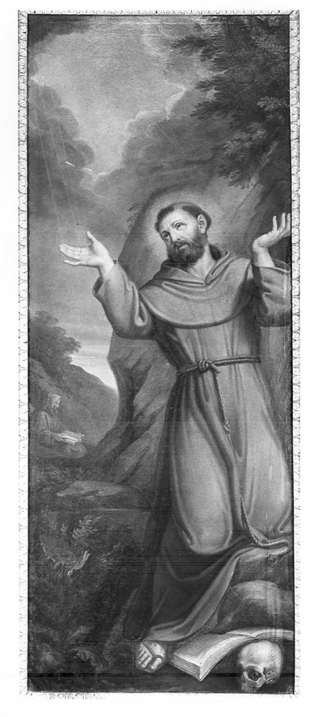 San Francesco d'Assisi (dipinto) - ambito bergamasco (seconda metà sec. XVII)