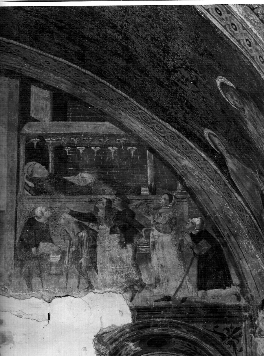 salma di San Pietro Martire (dipinto murale, elemento d'insieme) - ambito lombardo (fine/inizio secc. XV/ XVI)