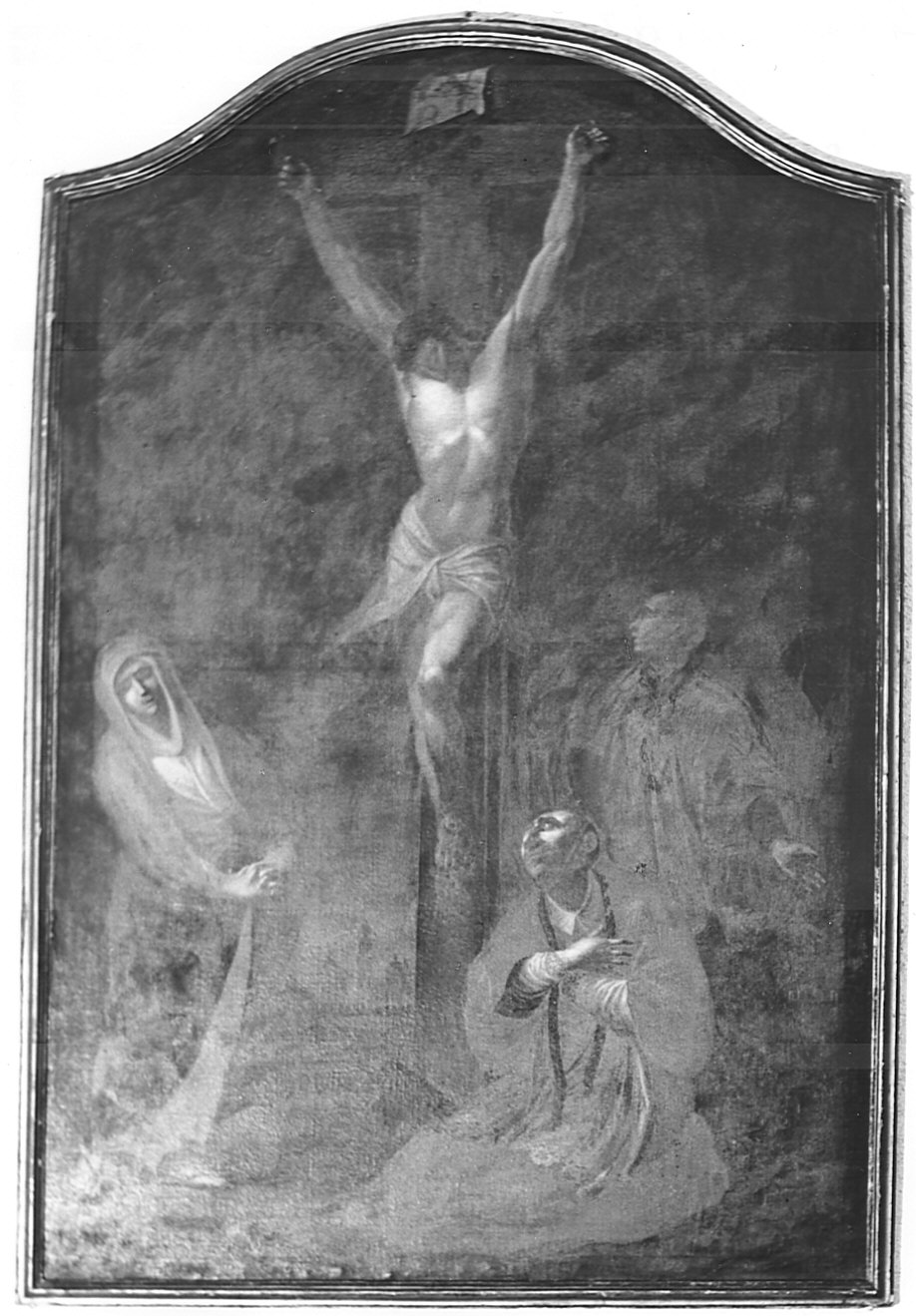 crocifissione di Cristo (dipinto, opera isolata) di Tezza Antonio (sec. XVII)