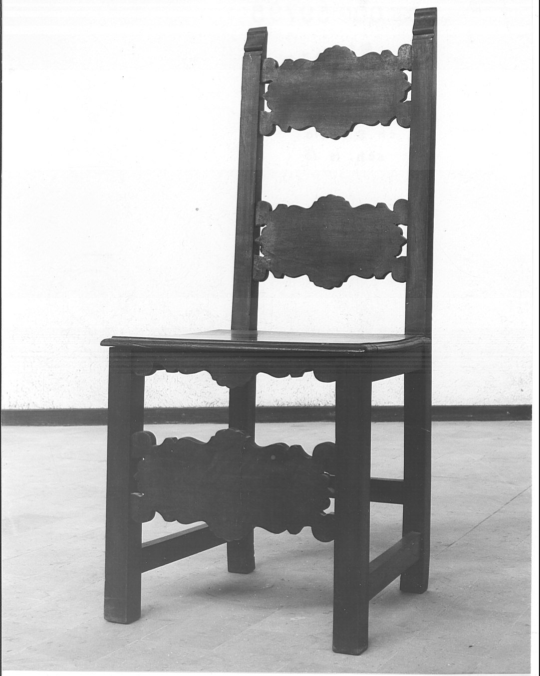 sedia - bottega lombarda (sec. XVII)