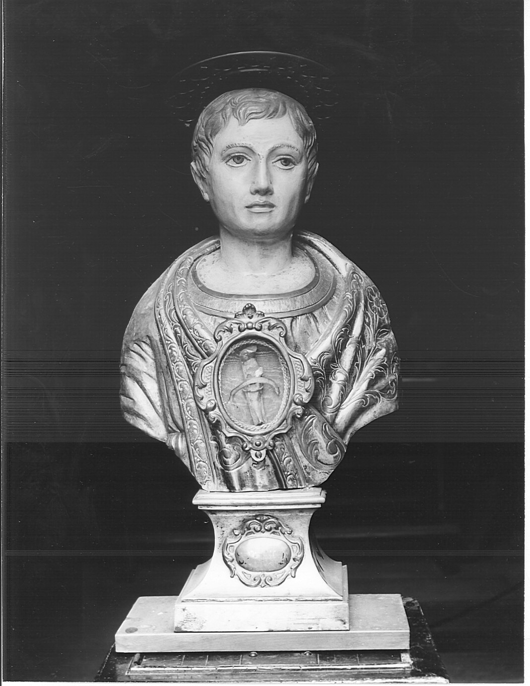 San Prospero (reliquiario - a busto) - bottega lombarda (fine/inizio secc. XVII/ XVIII)