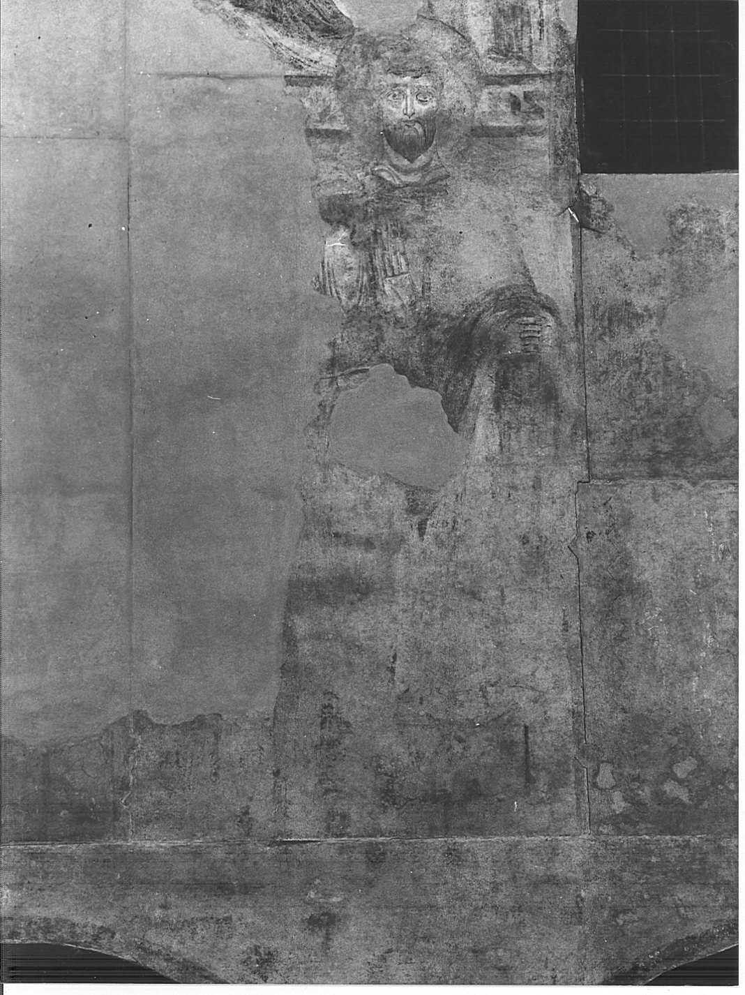 San Cristoforo (dipinto murale) - ambito lombardo (prima metà sec. XI)