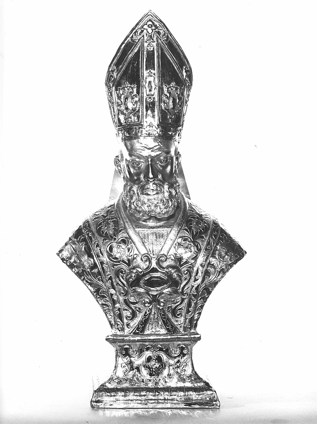 reliquiario - a busto - bottega lombarda (prima metà sec. XIX)
