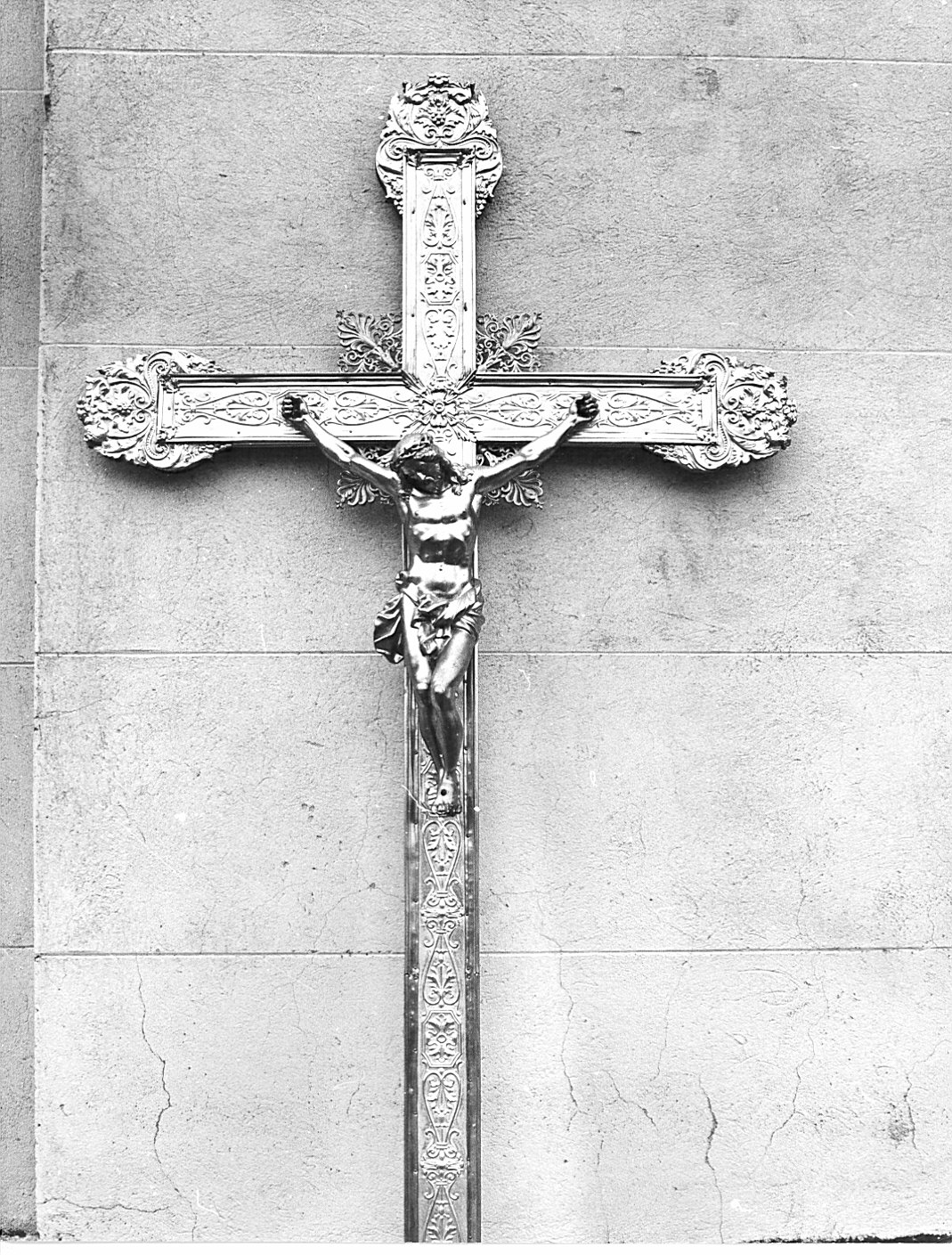croce processionale - bottega lombarda (fine sec. XIX)