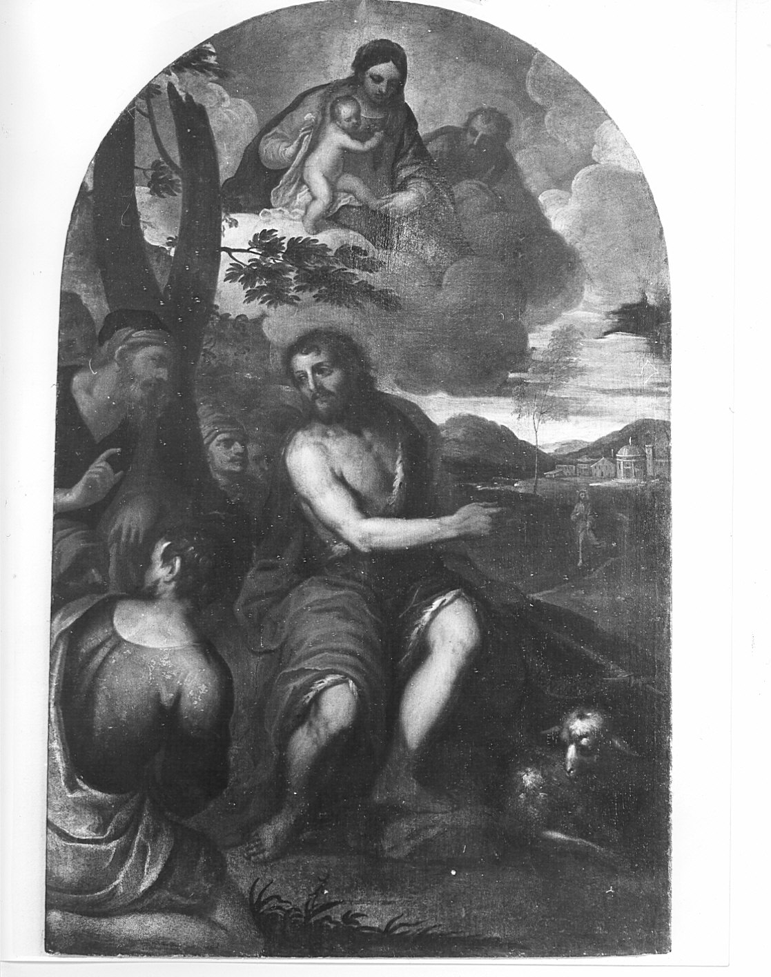 San Giovanni Battista (dipinto) - ambito lombardo (fine/inizio secc. XVI/ XVII)