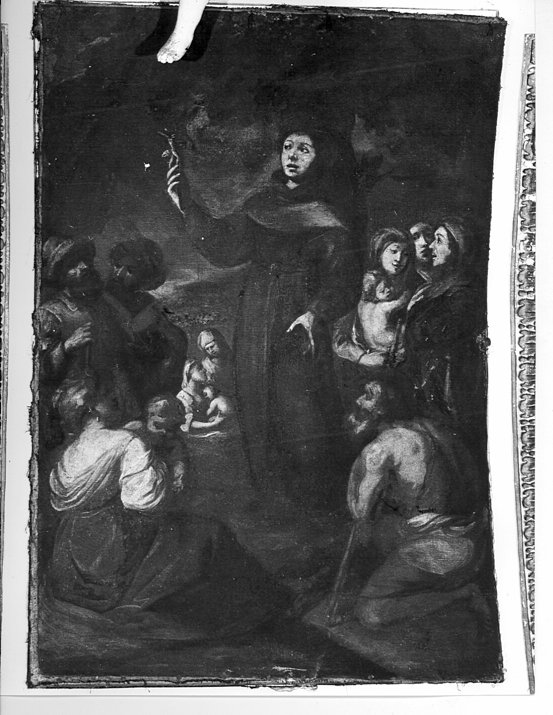 Sant'Antonio da Padova (dipinto) - ambito lombardo (inizio sec. XVIII)