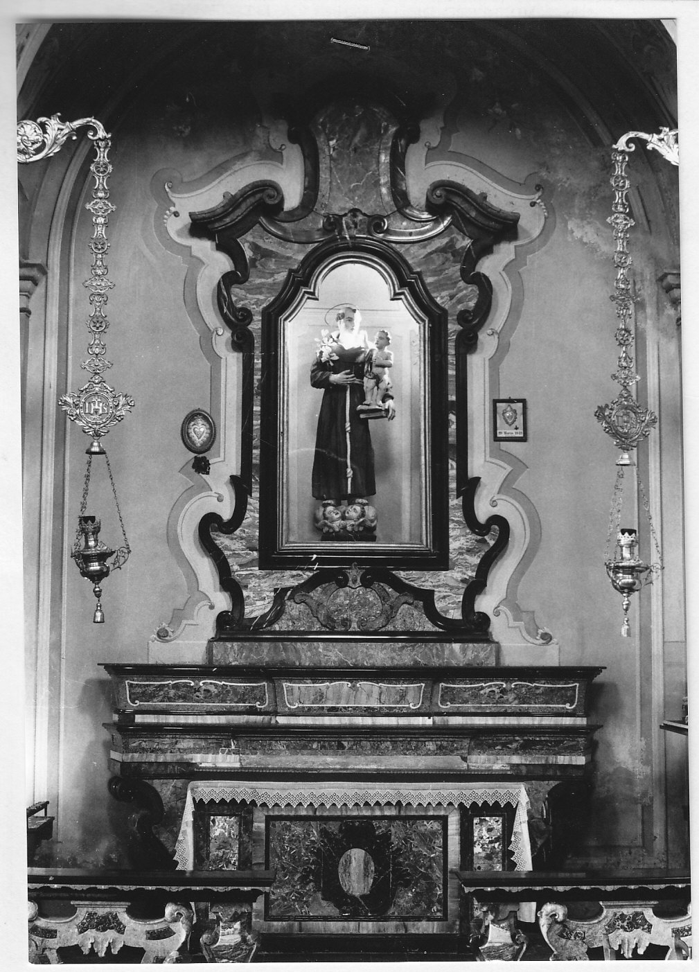 altare - a mensa, opera isolata - bottega lombarda (sec. XVIII)