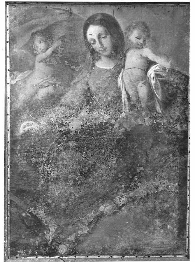 Madonna con Bambino (dipinto) - ambito lombardo (fine/inizio secc. XVII/ XVIII)