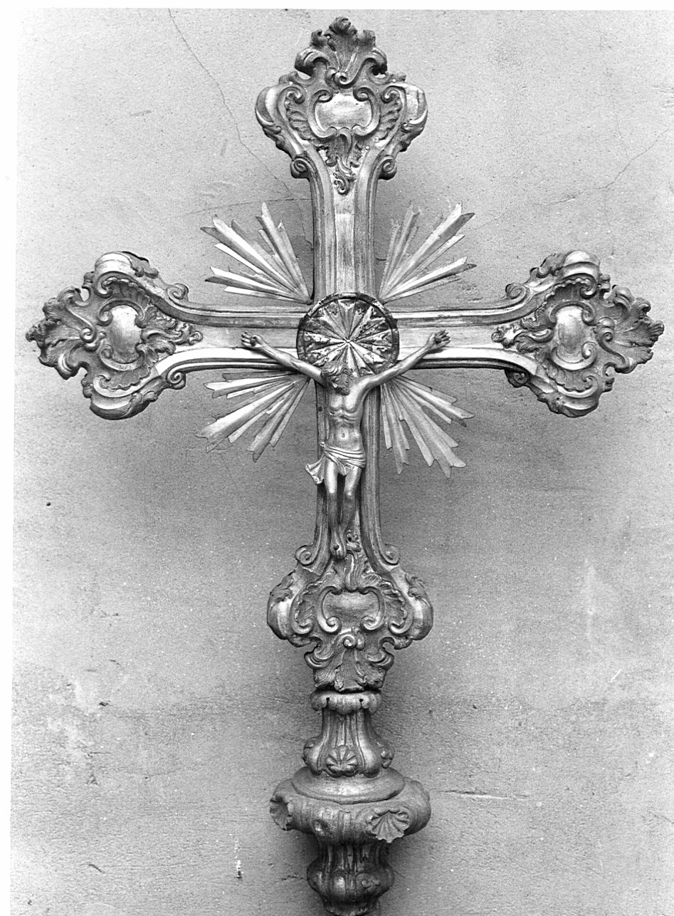 croce astile - bottega lombarda (fine sec. XVIII)