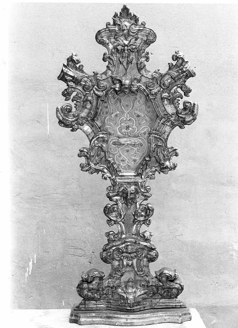 reliquiario, serie - bottega lombarda (metà sec. XVIII)