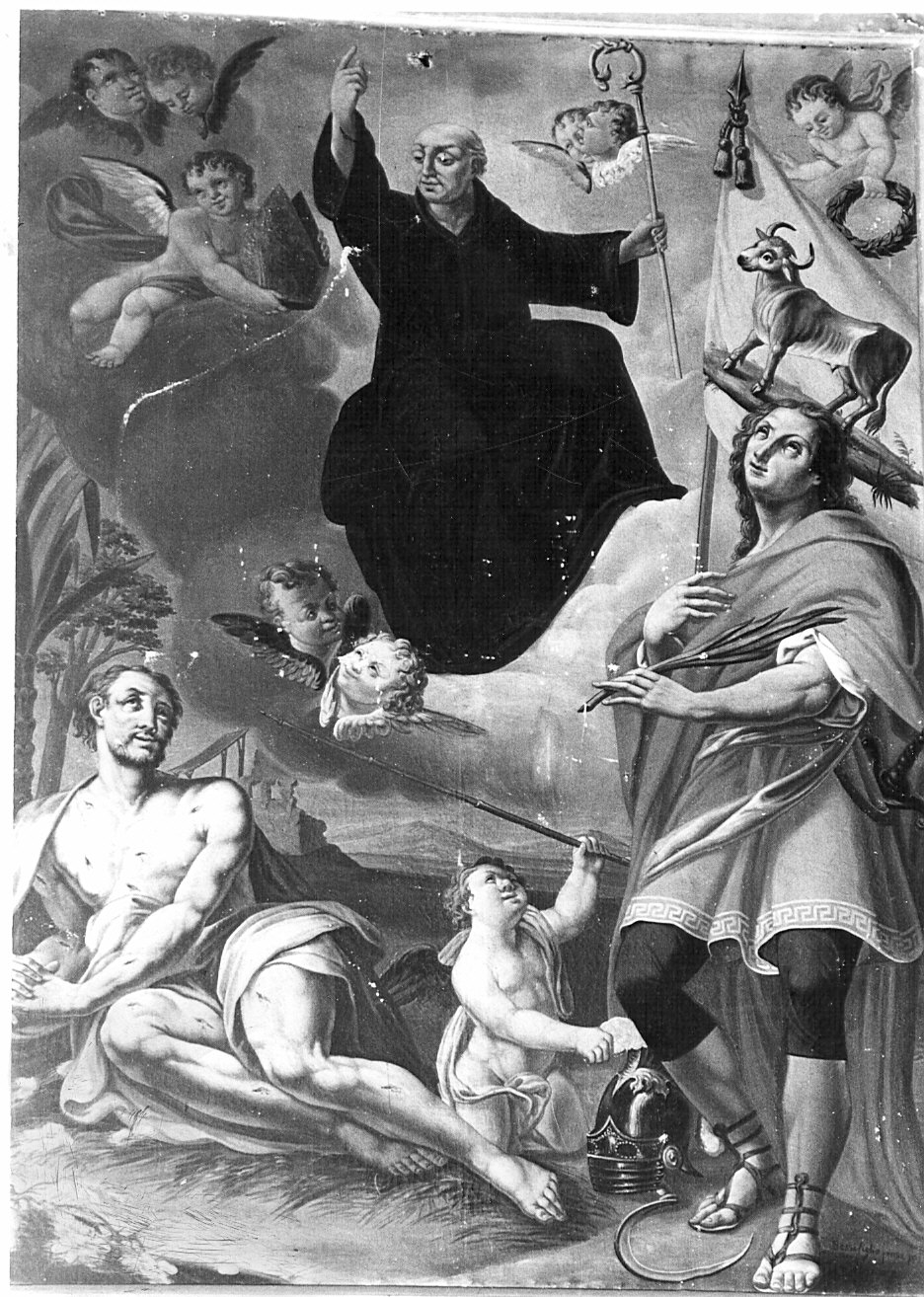 Santi (dipinto) di Bossi (sec. XIX)