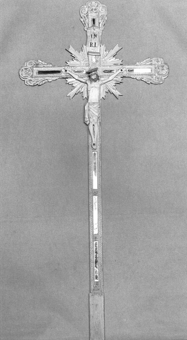 croce processionale - bottega lombarda (sec. XIX)