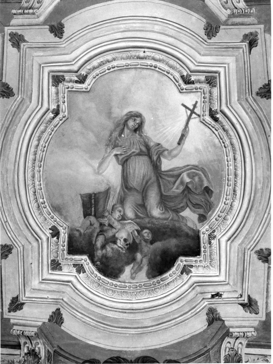 Santa Maria Maddalena penitente (dipinto murale, elemento d'insieme) di Calca Gerolamo (sec. XX)