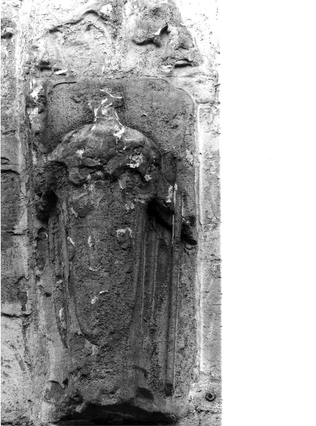 Sant'Ennodio (rilievo, elemento d'insieme) - bottega lombarda (sec. XII)