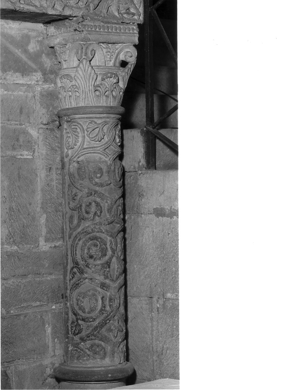 capitello di colonna, opera isolata - bottega lombarda (sec. XIX)