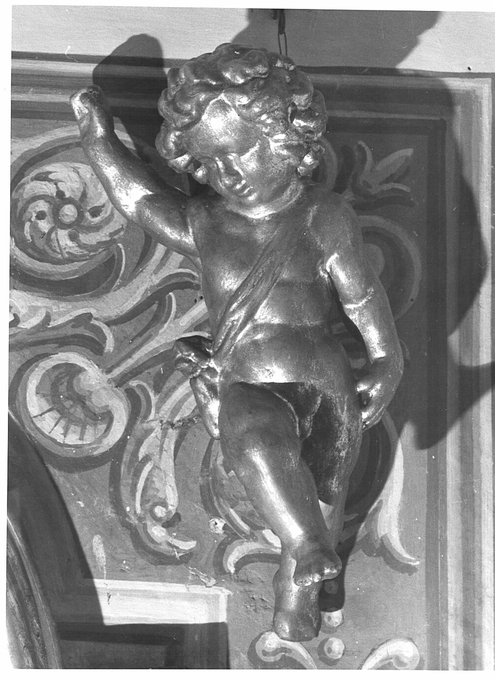 putto (statua) - bottega lombarda (fine/inizio secc. XVII/ XVIII)