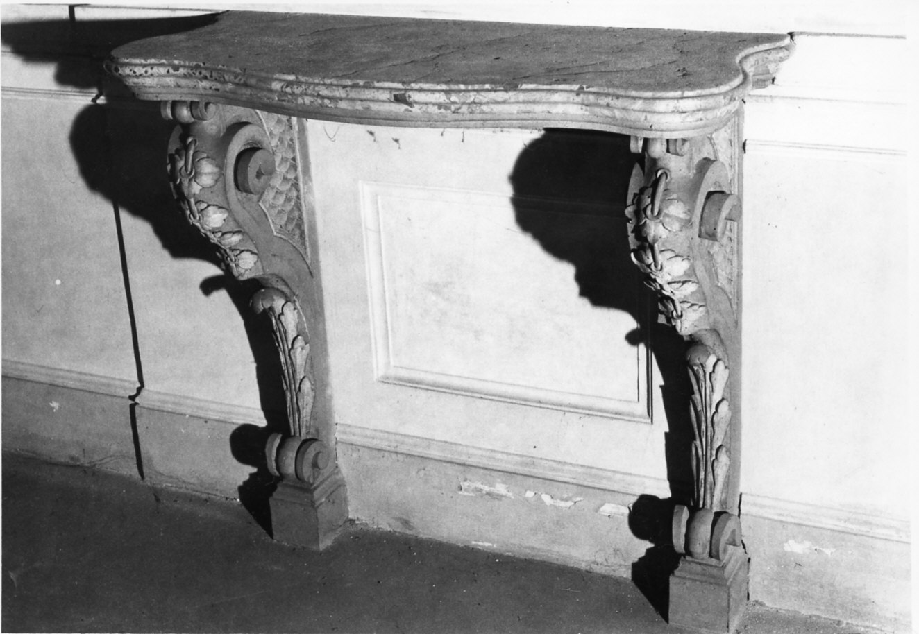 console, serie - bottega lombarda (seconda metà sec. XVIII)