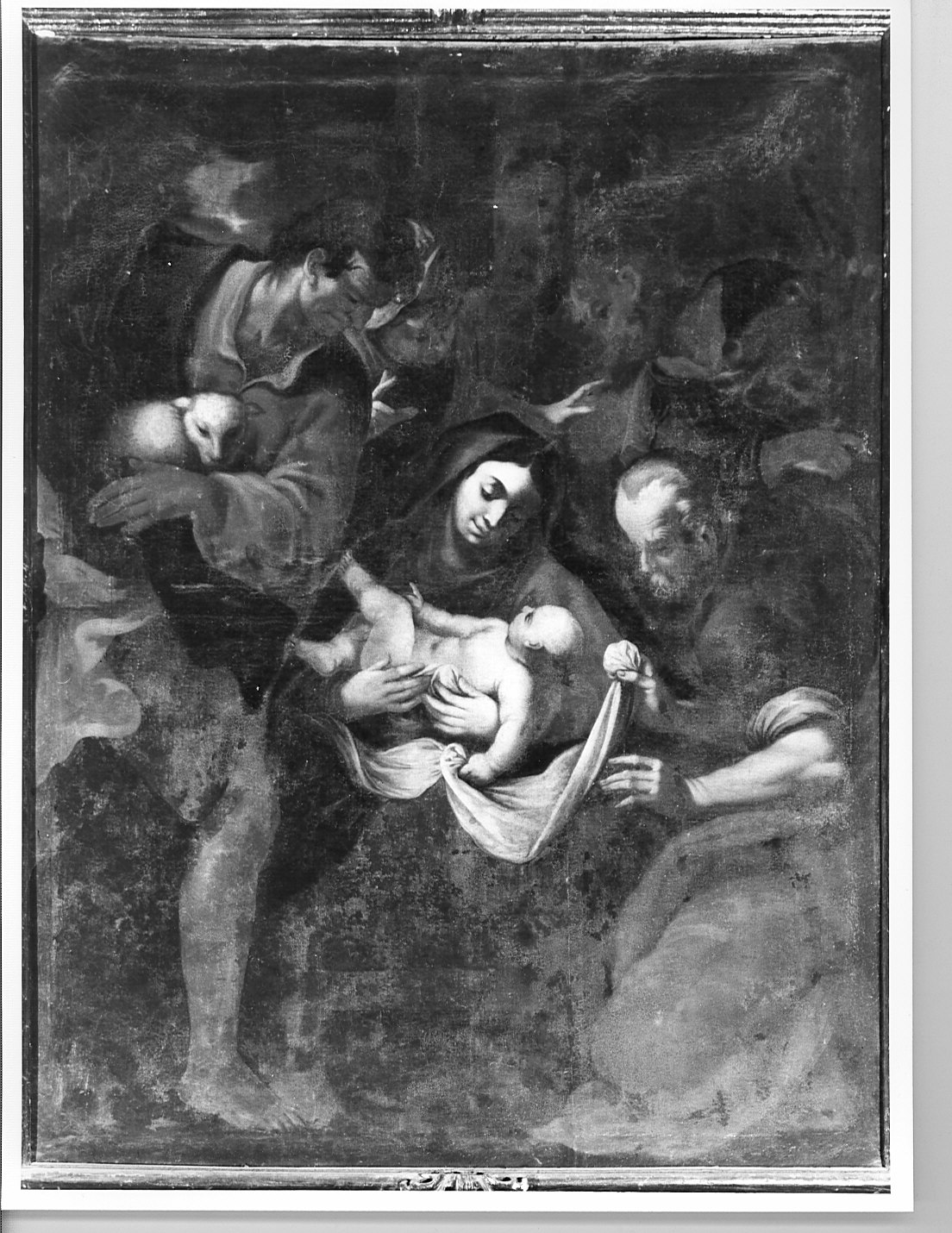 adorazione dei pastori (dipinto) di Ferrabosco Gerolamo (attribuito) (sec. XVII)